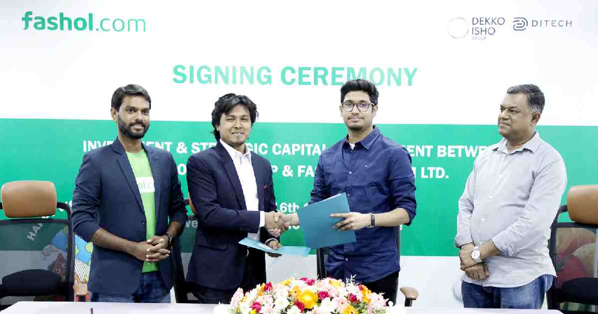 DITECH signs strategic capital investment agreement with Fashol.com
